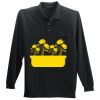 Long Sleeve Silk Touch Polo with Pocket Long Sleeve Silk Touch Polo with Pocket Thumbnail
