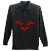 Long Sleeve Silk Touch Polo with Pocket Long Sleeve Silk Touch Polo with Pocket Thumbnail