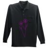 Long Sleeve Silk Touch Polo with Pocket Long Sleeve Silk Touch Polo with Pocket Thumbnail