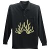 Long Sleeve Silk Touch Polo with Pocket Long Sleeve Silk Touch Polo with Pocket Thumbnail