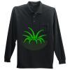 Long Sleeve Silk Touch Polo with Pocket Long Sleeve Silk Touch Polo with Pocket Thumbnail