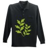 Long Sleeve Silk Touch Polo with Pocket Long Sleeve Silk Touch Polo with Pocket Thumbnail