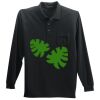 Long Sleeve Silk Touch Polo with Pocket Long Sleeve Silk Touch Polo with Pocket Thumbnail