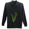 Long Sleeve Silk Touch Polo with Pocket Long Sleeve Silk Touch Polo with Pocket Thumbnail