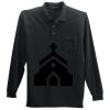 Long Sleeve Silk Touch Polo with Pocket Long Sleeve Silk Touch Polo with Pocket Thumbnail