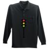 Long Sleeve Silk Touch Polo with Pocket Long Sleeve Silk Touch Polo with Pocket Thumbnail
