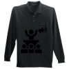 Long Sleeve Silk Touch Polo with Pocket Long Sleeve Silk Touch Polo with Pocket Thumbnail
