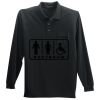 Long Sleeve Silk Touch Polo with Pocket Long Sleeve Silk Touch Polo with Pocket Thumbnail