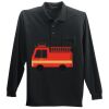 Long Sleeve Silk Touch Polo with Pocket Long Sleeve Silk Touch Polo with Pocket Thumbnail