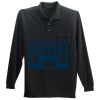 Long Sleeve Silk Touch Polo with Pocket Long Sleeve Silk Touch Polo with Pocket Thumbnail