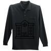 Long Sleeve Silk Touch Polo with Pocket Long Sleeve Silk Touch Polo with Pocket Thumbnail