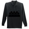 Long Sleeve Silk Touch Polo with Pocket Long Sleeve Silk Touch Polo with Pocket Thumbnail