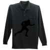 Long Sleeve Silk Touch Polo with Pocket Long Sleeve Silk Touch Polo with Pocket Thumbnail