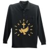 Long Sleeve Silk Touch Polo with Pocket Long Sleeve Silk Touch Polo with Pocket Thumbnail
