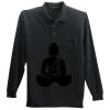 Long Sleeve Silk Touch Polo with Pocket Long Sleeve Silk Touch Polo with Pocket Thumbnail