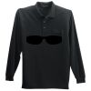 Long Sleeve Silk Touch Polo with Pocket Long Sleeve Silk Touch Polo with Pocket Thumbnail