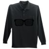 Long Sleeve Silk Touch Polo with Pocket Long Sleeve Silk Touch Polo with Pocket Thumbnail