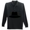 Long Sleeve Silk Touch Polo with Pocket Long Sleeve Silk Touch Polo with Pocket Thumbnail