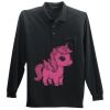 Long Sleeve Silk Touch Polo with Pocket Long Sleeve Silk Touch Polo with Pocket Thumbnail