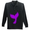 Long Sleeve Silk Touch Polo with Pocket Long Sleeve Silk Touch Polo with Pocket Thumbnail