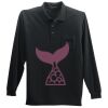 Long Sleeve Silk Touch Polo with Pocket Long Sleeve Silk Touch Polo with Pocket Thumbnail