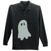 Long Sleeve Silk Touch Polo with Pocket Long Sleeve Silk Touch Polo with Pocket Thumbnail