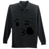 Long Sleeve Silk Touch Polo with Pocket Long Sleeve Silk Touch Polo with Pocket Thumbnail