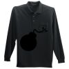 Long Sleeve Silk Touch Polo with Pocket Long Sleeve Silk Touch Polo with Pocket Thumbnail