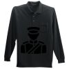 Long Sleeve Silk Touch Polo with Pocket Long Sleeve Silk Touch Polo with Pocket Thumbnail