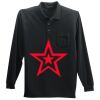 Long Sleeve Silk Touch Polo with Pocket Long Sleeve Silk Touch Polo with Pocket Thumbnail