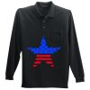 Long Sleeve Silk Touch Polo with Pocket Long Sleeve Silk Touch Polo with Pocket Thumbnail