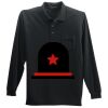 Long Sleeve Silk Touch Polo with Pocket Long Sleeve Silk Touch Polo with Pocket Thumbnail