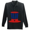 Long Sleeve Silk Touch Polo with Pocket Long Sleeve Silk Touch Polo with Pocket Thumbnail