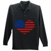 Long Sleeve Silk Touch Polo with Pocket Long Sleeve Silk Touch Polo with Pocket Thumbnail