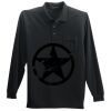 Long Sleeve Silk Touch Polo with Pocket Long Sleeve Silk Touch Polo with Pocket Thumbnail
