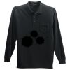 Long Sleeve Silk Touch Polo with Pocket Long Sleeve Silk Touch Polo with Pocket Thumbnail