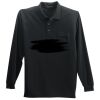 Long Sleeve Silk Touch Polo with Pocket Long Sleeve Silk Touch Polo with Pocket Thumbnail