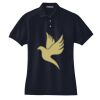 Women's Heavyweight Cotton Pique Polo Thumbnail