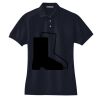 Women's Heavyweight Cotton Pique Polo Thumbnail