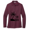 Women's Silk Touch Long Sleeve Polo Women's Silk Touch Long Sleeve Polo Thumbnail