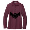 Women's Silk Touch Long Sleeve Polo Women's Silk Touch Long Sleeve Polo Thumbnail