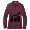 Women's Silk Touch Long Sleeve Polo Women's Silk Touch Long Sleeve Polo Thumbnail