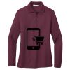 Women's Silk Touch Long Sleeve Polo Women's Silk Touch Long Sleeve Polo Thumbnail