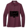 Women's Silk Touch Long Sleeve Polo Women's Silk Touch Long Sleeve Polo Thumbnail