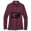 Women's Silk Touch Long Sleeve Polo Women's Silk Touch Long Sleeve Polo Thumbnail