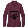 Women's Silk Touch Long Sleeve Polo Women's Silk Touch Long Sleeve Polo Thumbnail