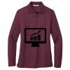 Women's Silk Touch Long Sleeve Polo Women's Silk Touch Long Sleeve Polo Thumbnail