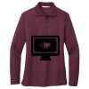 Women's Silk Touch Long Sleeve Polo Women's Silk Touch Long Sleeve Polo Thumbnail