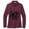 Women's Silk Touch Long Sleeve Polo Women's Silk Touch Long Sleeve Polo Thumbnail