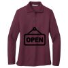Women's Silk Touch Long Sleeve Polo Women's Silk Touch Long Sleeve Polo Thumbnail